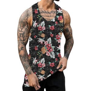 Débardeur de Sublimation pour hommes de haute qualité couleur personnalisée respirant tissage tricoté à séchage rapide pour un usage professionnel décontracté tendance - Product Image 6