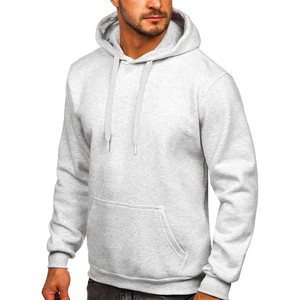 Haute qualité luxe Hip Hop Streetwear surdimensionné lourd 100% coton sweats à capuche divers couleur plaine sweats à capuche hommes - Product Image 2