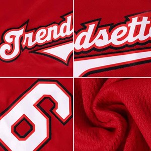 เสื้อเบสบอลพิมพ์ลายตามสั่ง แบบยูนิเซ็กซ์ แขนสั้น ปักชื่อทีม ติดกระดุมด้านหน้า ทรงปกติ ระบายอากาศได้ดี ซับเหงื่อ - Product Image 3