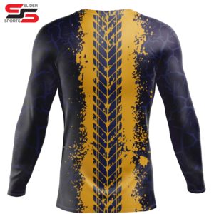 Jiu Jitsu Rashguard ของผู้ชายพิมพ์ลายซับลิเมชันแบบแห้งเร็วและระบายอากาศได้ดีพร้อมโลโก้ของคุณเองสำหรับ MMA - Product Image 2