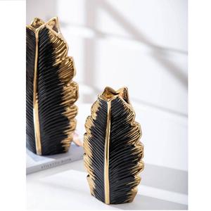 Design idéal pour la décoration intérieure Vase et vase à fleurs en or Fait à la main Personnalisé Meilleur décor d'intérieur et design fait à la main - Product Image 4