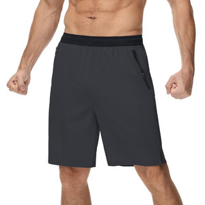 Ropa de entrenamiento, pantalones cortos para hombre, pantalones cortos de poliéster OEM personalizables, ropa deportiva para gimnasio, pantalones cortos para correr personalizados para hombre - Product Image 4
