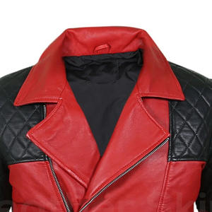 Veste en cuir véritable de qualité supérieure avec un design élégant coutures durables coupe confortable. pour une tenue décontractée ou formelle taille XS - Product Image 4