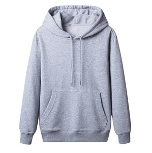 Sweat à capuche d'hiver pour homme de qualité supérieure, mélange coton/polyester, coupe classique, couleur unie, anti-froissement, respirant, séchage rapide, teinture unie - Product Image 6