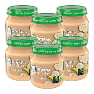 Gerber Stage 2 6 Months Baby Food for sale (Banana, Pack of 6)