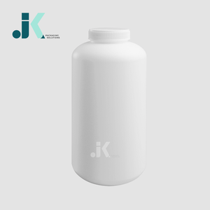 HDPE Envase de plástico Botella redonda 1100ml Tapa de rosca Blanco Fábrica de Vietnam Mejor precio buena calidad M0299 - Product Image 3