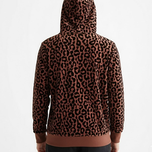 Lightweight Cotton Material Made Men <b>Leopard</b>-<b>print</b> <b>Hoodies</b> With All Size Available Bulk Quantity Men <b>Hoodies</b> For Street Wear - Product Image 2