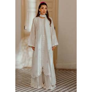 Ensemble chemise et dupatta en satin Ayat - Product Image 1