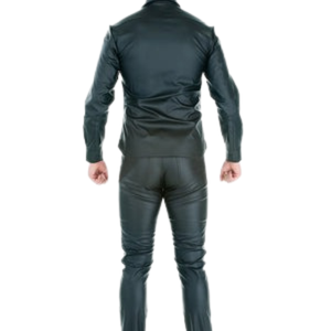 <b>Leather</b> Jockstrap Black Orange Faux <b>Leather</b> One Size Fetish Underwear - Product Image 6