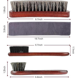 Ensemble de brosses de bain <span class=keywords><strong>en</strong></span> bois de haute qualité <span class=keywords><strong>pour</strong></span> peaux sèches, marque privée, poils de cheval naturels, <span class=keywords><strong>brosse</strong></span> corporelle <span class=keywords><strong>pour</strong></span> la cellulite, exfoliante - Product Image 5