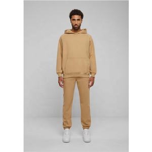 Sweat-shirt à capuche tendance pour homme, personnalisé, en coton épais de haute qualité, coupe oversize, avec broderie et impression en relief, en tissu tissé, modèle OEM 2024 - Product Image 4