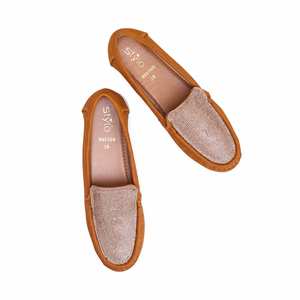 WN4360 Mustard Mocassin Chaussures - Product Image 1