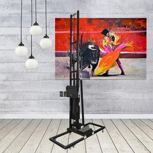 Impresora de Pared Mini Xbh, Máquina Automática de Inyección de Tinta UV Vertical de 2.5m de Altura para Vidrio, Madera, Publicidad Interior y Exterior, Multicolor 2400 D - Product Image 4