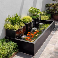 Fuente de Agua Decorativa para Exteriores, para Jardín o Patio, con Circulación de Agua Silenciosa