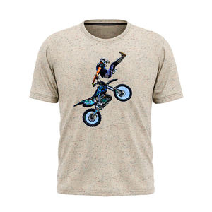 Jersey de Motocross de Alto Rendimiento, Transpirable y de Secado Rápido, en Poliéster/Algodón, Ropa Deportiva para Hombre para Aventuras - Product Image 2