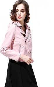 Chaqueta de Motociclista de Cuero para Hombre, Cuello de Solapa, Cremallera, Transpirable, Manga Larga, Chaqueta de Equipo de Motociclismo de Invierno, Personalizable, Alta Calidad - Product Image 5