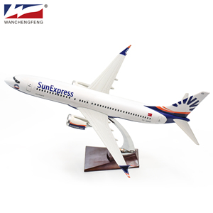เครื่องบินรุ่น Sunexpress โบอิ้ง <span class=keywords><strong>B737</strong></span>-<span class=keywords><strong>800</strong></span> 1/100 40 ซม. เรซิ่น ABS เครื่องบิน สายการบินผลิตภัณฑ์ - Product Image 5