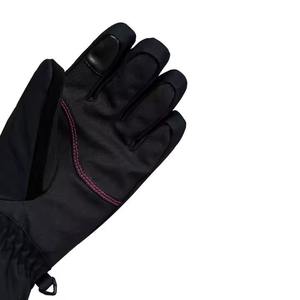 Proveedor directo de fábrica Guantes de esquí para hombre personalizables Cuero de cabra de alta calidad Transpirable y térmico para deportes de invierno personalizados - Product Image 4