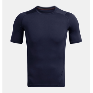 Chemise d'entraînement de compression respirante pour hommes haut d'entraînement athlétique à manches courtes coupe ajustée - Product Image 1