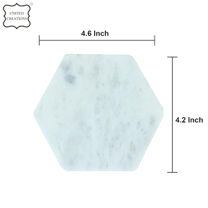 Best Quality Ceramic <b>Marble</b> <b>Coaster</b> Custom Classic Style Round Hexagon Cup Holder High Selling Best Quality <b>Marble</b> <b>Coaster</b> - Product Image 2