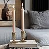 Elegant Set of 2 Brass & Iron <b>Taper</b> <b>Candle</b> <b>Holders</b> for Home Decoration for Weddings Dining Parties and Christmas - Product Image 6