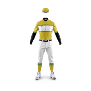 Uniforme de Béisbol de Buena Calidad, Uniforme de Equipo de Alta Calidad, Conjunto de Uniforme de Béisbol al por Mayor y a Bajo Precio - Product Image 3