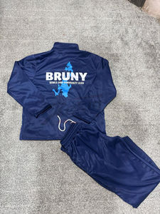 Fabrication professionnelle de haute qualité 100% coton survêtement pour hommes survêtements imprimés confortables pour l'hiver brodé - Product Image 2