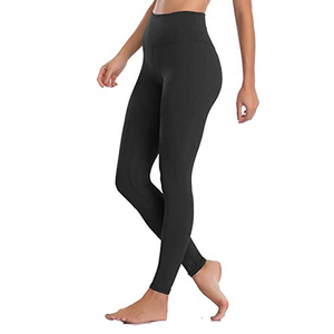 Leggings de yoga taille haute respirants, antibactériens et légers, pantalon de fitness avec cordon de serrage, longueur intégrale, pour la gym et l'entraînement décontracté - Product Image 1
