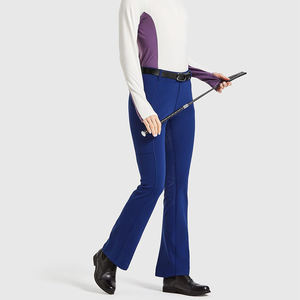 Brèches pour femmes culottes d'équitation sur mesure avec patch au genou pour l'équitation de sécurité supplémentaire - Product Image 5