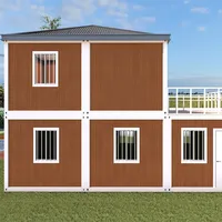 Livraison rapide Taille 3X8M Acier Flat Pack Immeuble Préfabriqué