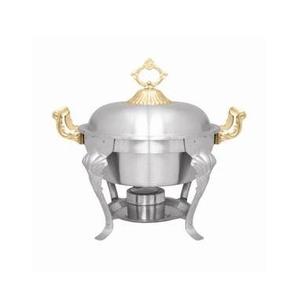 Réchaud élégant en acier inoxydable de qualité supérieure avec aspect poli miroir, parfait pour les mariages, les hôtels et les professionnels de la restauration - Product Image 3