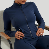 Ensemble 3 pièces de leggings de yoga légers, soutien-gorge de course et veste zippée pour femme, respirant, écologique, extensible dans les quatre sens, pour adultes - Vente en gros