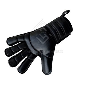 Gants de gardien de but hybrides les plus vendus - Cuir de haute qualité, protection antidérapante des doigts, design personnalisable, couleurs fabriquées au Pakistan - Product Image 5