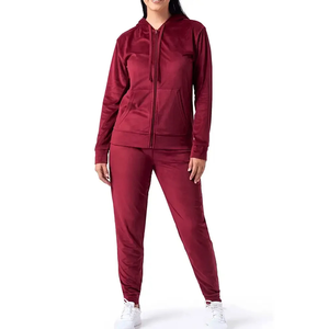 Conjunto Deportivo de 2 Piezas para Mujer, Personalizable con Logotipo, para Entrenamiento de Invierno, Transpirable, Ligero, con Cierre, para Correr - Product Image 5