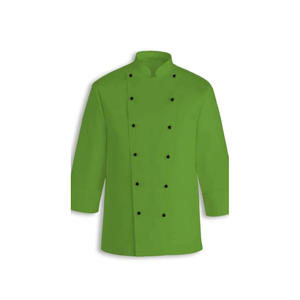 Manteau de chef d'hôtel de bonne qualité en pur coton imprimé sur mesure, dernier modèle, fournisseur indien - Product Image 1