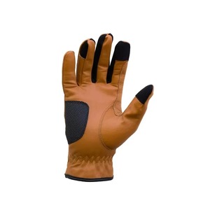Guantes Profesionales Anti-Arrancamiento para Montar a Caballo para Hombre, Cuero Sintético Personalizado, Dedos Completos, Cierre de Velcro, Elásticos y Ligeros - Product Image 6
