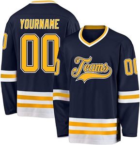 Camiseta de hockey de equipo personalizada barata, uniforme de hockey sobre hielo personalizado 2024, equipo de fabricante profesional, moda sublimada personalizada - Product Image 4