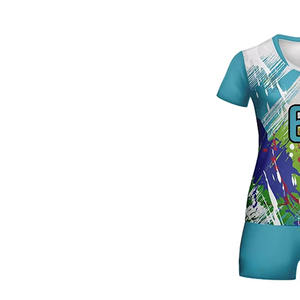 ชุดเครื่องแบบวอลเลย์บอลผ้าระบายอากาศได้สำหรับทุกเพศชุดพิมพ์ซับลิเมชันเต็มตัวสไตล์ที่สมบูรณ์แบบสำหรับทีมและคลับ - Product Image 3