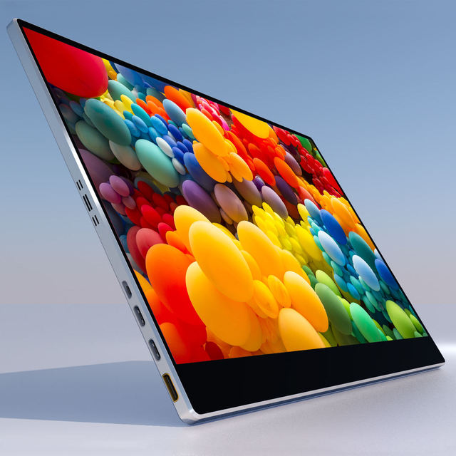 15.6 Inch OLED 4K Touch Screen 16:9 High Resolution Slim Design Portable Monitor