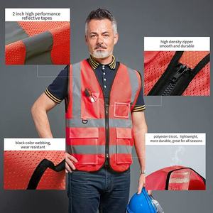 Gilet de sécurité réfléchissant pour entraînement de Construction, gilet de sécurité - Product Image 3