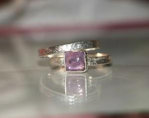 Bague en argent sterling 925, bijoux faits à la main, cadeau pour femme - Product Image 1