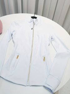 Women Yoga <b>Jacket</b> Stretchable Slim Fit <b>Workout</b> Top Athletic Wear for Gym Running Fitness Training - Product Image 4