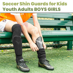 Protège-tibias haute performance pour athlètes et joueurs compétitifs Protège-tibias avec sangles réglables pour un ajustement sûr et confortable - Product Image 5