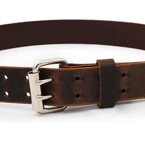 Ceinture en cuir véritable pour homme avec boucle classique et ajustement réglable, ceinture en cuir de haute qualité au design élégant - Product Image 5