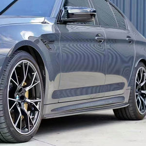 Nouveau pare-chocs en fibre de carbone de style 3D, lèvres supplémentaires à visser, rétrofit/mise à niveau, compatible uniquement avec les F90 M5 de 2018 à 2023 - Product Image 2