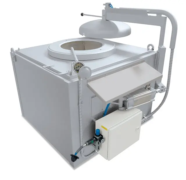 Horno de enfriamiento de baño de sal de capacidad de 400 kg Solución de tratamiento térmico de metal de alta temperatura disponible a un precio razonable