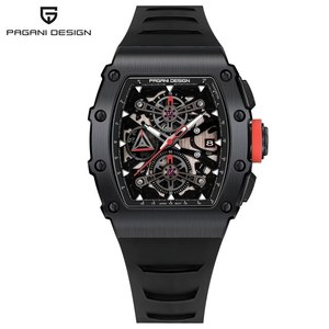 Pagani thiết kế ys011 mới 40mm thùng rỗng thời trang nam giản dị của thạch anh Đồng hồ Sapphire thủy tinh thạch anh Đồng hồ Chronograph đồng hồ - Product Image 3