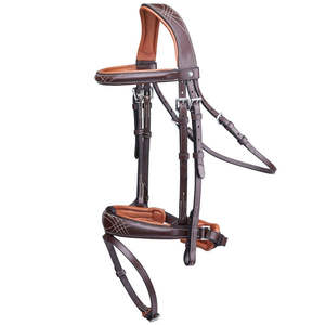 Brida de Cuero para Caballo de Alta Calidad Profesional y Duradera para Uso Ecuestre en Exteriores, Se Aceptan Personalizaciones, Cabestros para Caballo SURGIGYNE - Product Image 1