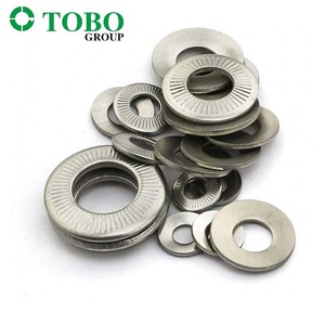 Tobo M6 M8 <span class=keywords><strong>M10</strong></span> hình nón kẽm mạ DIN 2093 belleville máy giặt sóng cong mùa xuân khóa máy giặt dập nổi giữ lại vòng - Product Image 1