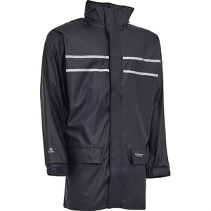 ELKA RAINWEAR DRY ZONE D-LUX Navy Rain Jacket Premium <b>Raincoat</b> - Product Image 2